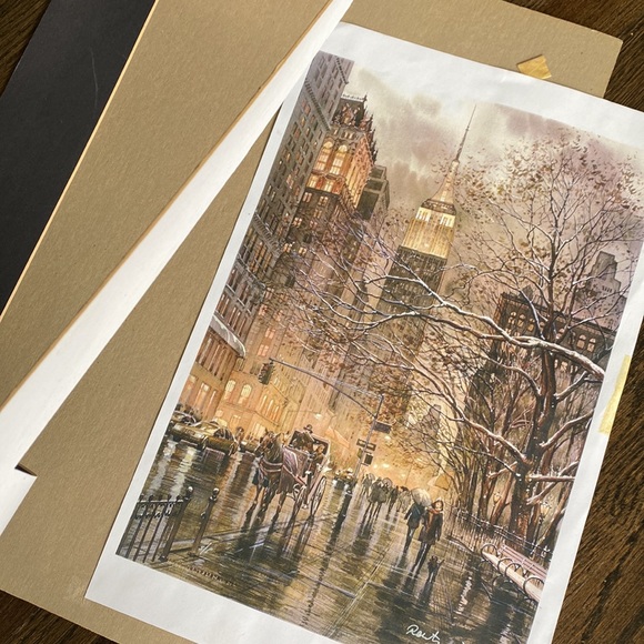 Empire State Building Vintage Print by Roustam Nour - Picture 10 of 10